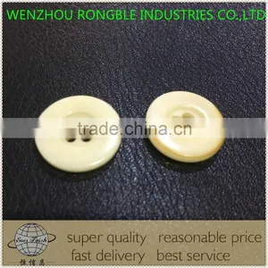 4holes 30L Dyeable Real Corozo Button With Laser Logo thumbnail-1