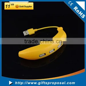 Fruit Shape USB Hub Banana Hub 4 Port Usb Hub 2.0 thumbnail-1