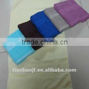 Solid Color Terry Bath Towel Stock thumbnail-1