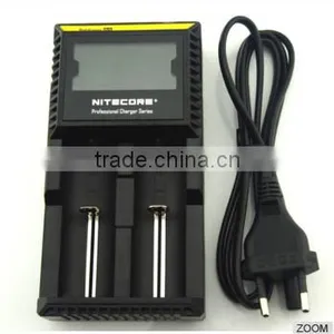 Superb NiteCore d2 Charger Intellicharger Led Flashlight Battery Charger Li-ion /Ni-MH LiFePO4 Li-ion Battery Charger 3.7v thumbnail-1