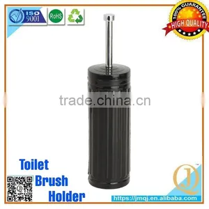 Black Colorful Bathroom Metal Toilet Cleaning Brush Holder With Drip Cup thumbnail-1