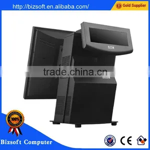 Bizsoft Chrismas Promotion BUSINPOS -C92 15" Touch Screen POS System With Customer VFD Display thumbnail-1