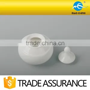 Plain Bone China Drinkware Sugar Pot thumbnail-2