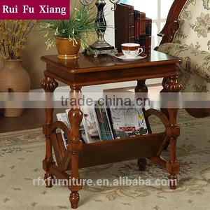 Classic Style Newspaper Magazine Display Rack for Living Roon Furniture AK-202 thumbnail-1