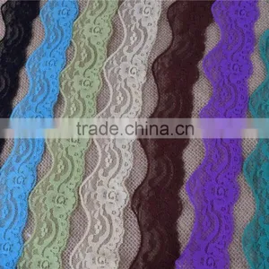 14colors Beautiful Wave Shape Lace Stretch Flowers Lingerie Headband Elastic DIY Lace Wide:5cm 14colors Wholesale thumbnail-4