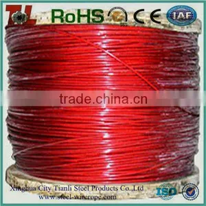 7*7 PVC Coated Steel Cable/ Steel Wire Rope thumbnail-4