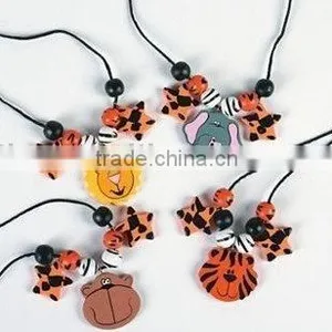 Zoo Animal Necklace Craft Kit thumbnail-1