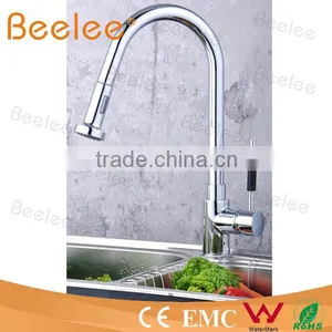 Pull Out Kitchen Faucet With Swivel Spray thumbnail-1