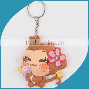 Excellent Promotional Rubber Keychain thumbnail-1
