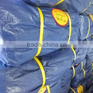 Factory Direct Fabric Tarp PP Sliver/blue Triangle Plastic Rope Waterproof Anti-aging Antioxidant Manufacture Directly Hot Sell thumbnail-6