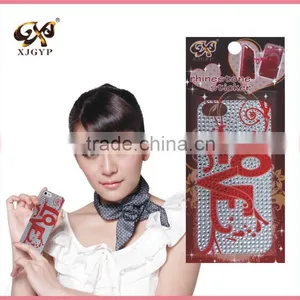 Mobile Phone Diamond Sticker/mobile Phone Sticker Phone Grips/3d Sticker for Cell Phone thumbnail-1