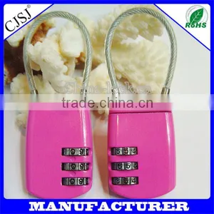 2015 New Products Combination Cable Safety Lock For Digital Lock thumbnail-1