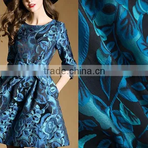 Party Dress Fabric High Denisty Fashional Polyester Dobby Satin Fabric thumbnail-1