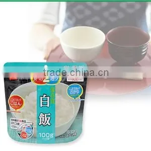 Emergency Food Rations Satake 'Magic Rice' Preservative White Rice 100g thumbnail-1
