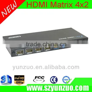 Hot Sales! 3d Hdmi Cable Matrix 4x2 thumbnail-1