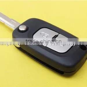 Cheap Folding Key Blank For Renault 2 Button Remote Flip Key Case Fob With 206 Blade thumbnail-5