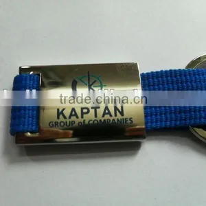 KAPTAN Metal Keyring With Ribbon thumbnail-1