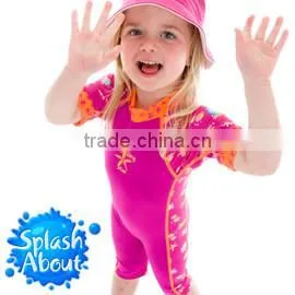 Hot Sale Swimwear Vendor One Piece 1mmColored NEOPRENE UPF50+ Taiwan 1-6y Splash About UV Combie Wetsuit thumbnail-1