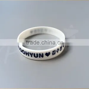 Advertising Custom Silicon Wristband Rubber Bracelet thumbnail-3