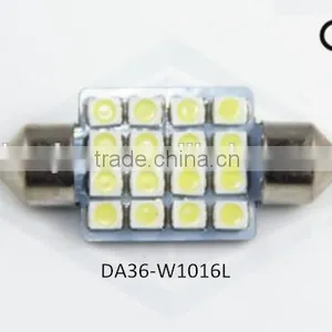 16pcs 1210smd C5w Auto Led Interior Light Car Led Festoon thumbnail-1