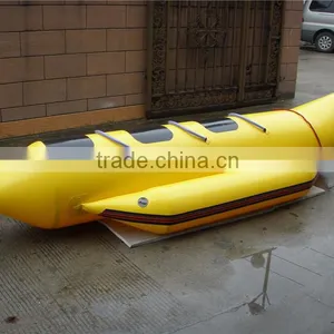 Inflatable Banana Boat Tube /floating Water Toy for Sale thumbnail-1