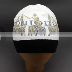 100%ACRYLIC SUBLIMATION BEANIE HAT thumbnail-1