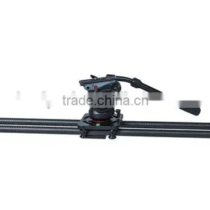 DS-S01+DS750H Adjustable Carbon Fiber Sliding Rail and Head Set for Camera Use thumbnail-1