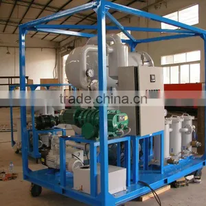 9000L/H Transformer Oil Filtration Regeneration Recycling Equipment for Germany thumbnail-2