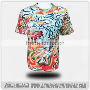 Wholesale Blank Designer t Shirts, 3d T-shirt, Sport T-shirts thumbnail-1