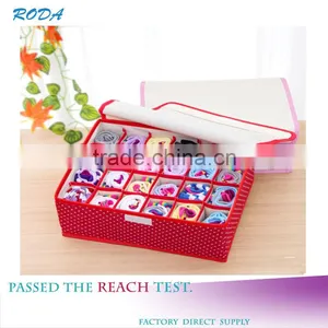 Wholesale Competitive Price Oxford Fabric Socks and Lingerie Storage Box thumbnail-1