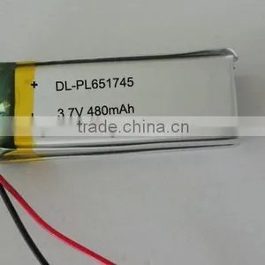 450mah Polymer Lithium Battery 3.7v for Eletric Tools China Manufacturer thumbnail-1