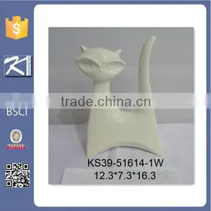 New Style Porcelain Cat Figurines Home Decoration thumbnail-4