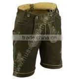 Herren Leder Short Design With Different Shape Wells thumbnail-1