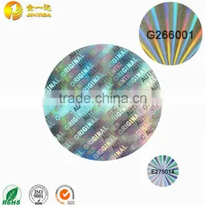 Hologram Hot Stamping Foil Label Paper Stickers thumbnail-6