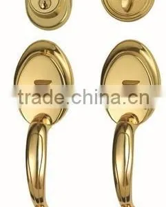 Two Way Handle Zinc Alloy Reversible Handle and Knob Mortise Gate Lock thumbnail-2