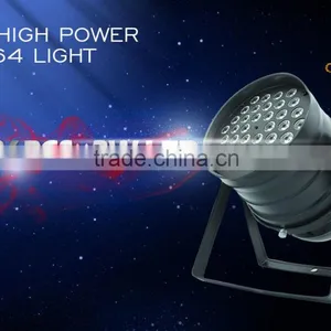 Stage Lighting LED 36 3w RGBW Par64 Light Led Power Flat Par Can Light Price thumbnail-5