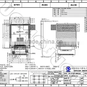 1.44INCH The TF14416A SDIT Color TFT LCM 1.44 Inch Tft Lcd thumbnail-5