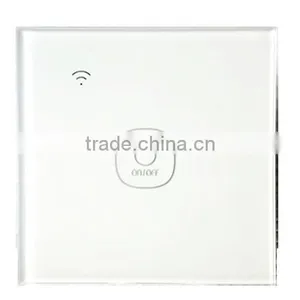 2016 Wifi Home Automation Wireless Wall Switch Touch Screen Wall Switch Electrical Wall Switch Prices thumbnail-1