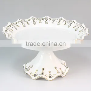 2015 New Bone Plate Fruit, Cake Holder, Stand Dish thumbnail-1