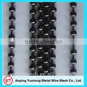 Shimmer Screen Ball Chain Curtains thumbnail-1