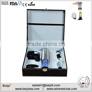 Upscale Advertising Promotional Gifts Electric Wine Opener Set thumbnail-1