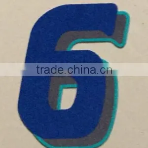 Factory Direct PU Flock Heat Transfer Vinyl Film for Clothing Flock Heat Transfer Paper thumbnail-2