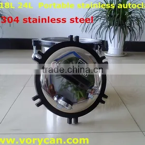 24Liters XFS-280B Stainless Steel Portable Autoclave Sterilizer Sterilization Pressure-cooker thumbnail-3