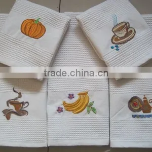 100% Cotton Tea Towel Waffle Tea Towel Kitchen Towel Christmas Tea Towel thumbnail-1