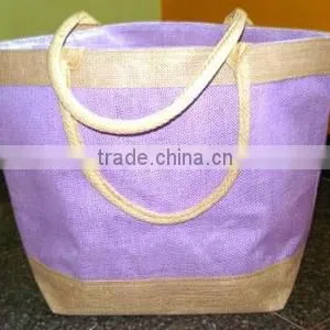 REUSABLE UPMARKET JUTE SHOPPER BAGS thumbnail-2