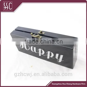 Personalized Women's Evening Happy Clutch Bag thumbnail-1