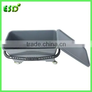 ESD Plastic Rectangular Bucket With Lid,Window Cleaning Bucket Quality Choice thumbnail-6