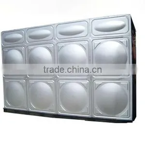 Square Stainless Steel Solar Energy Water Tank for Project thumbnail-1
