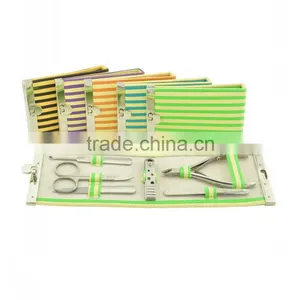 Wholesale High Quality Nail Care Kit Stainless Steel Manicure Set Porable Metal Manicure Kit Nail Clipper 12pcs/set Quality Choice thumbnail-4