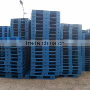 Standard Size Heavy Duty HDPE Stackable Double Faced Recycled Plastic Pallet 1200x1000 Supplier's Choice thumbnail-4